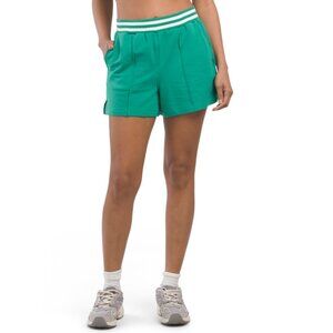 SUMMERSALT Clover The Softest French Terry Pintuck Shorts